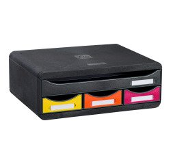 Módulo de almacenamiento de 4 cajones Iderama Toolbox de Exacompta