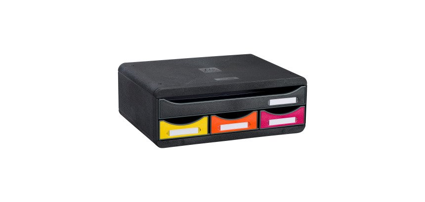 Module de rangement Exacompta Iderama Toolbox 4 tiroirs