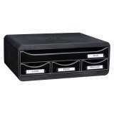 Module de rangement Exacompta Iderama Toolbox Arlequin 4 tiroirs