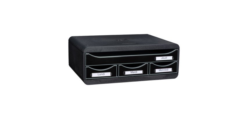 Module de rangement Exacompta Iderama Toolbox Arlequin 4 tiroirs