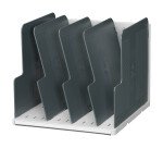 Dispensador de folletos de 5 divisiones a color Modulotop de Exacompta