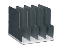 Dispensador de folletos de 5 divisiones a color Modulotop de Exacompta