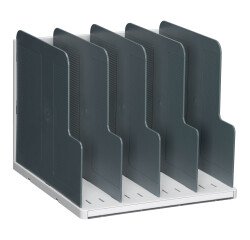 Dispensador de folletos de 5 divisiones a color Modulotop de Exacompta