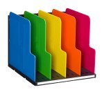 Trieur 5 divisions Exacompta Modulotop couleur