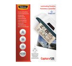 Boîte 100 pochettes de plastification A4 2 x 125 µ brillantes Fellowes