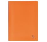 Protège-documents Exacompta polypropylène opaque A4 30 pochettes - 60 vues couleurs assorties