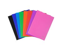 Document protection Exacompta opaque polypropylene A4 50 sleeves assorted colors