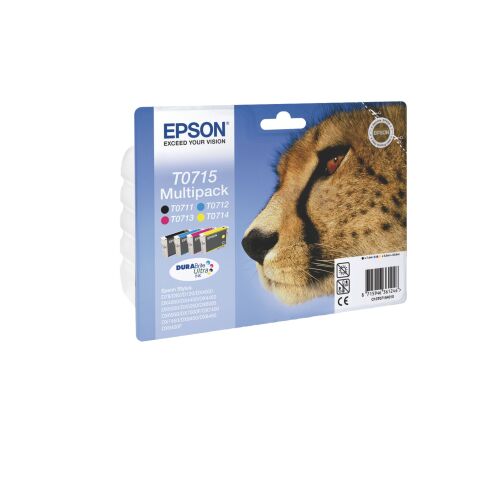 Pack de cartouches de 4 couleurs - Epson T0715