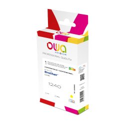 Cartouche Owa compatible Brother LC1240 couleurs séparées pour imprimante jet d'encre