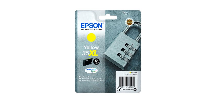Epson 35XL cartouche haute capacité couleurs pour imprimante jet d'encre
