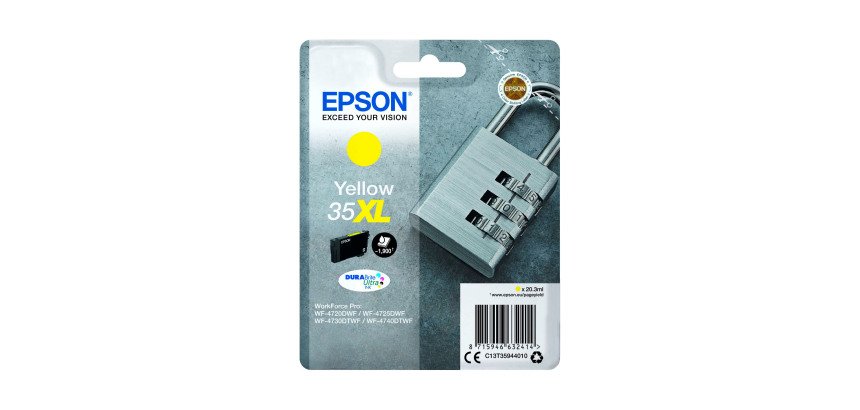 Epson 35XL cartouche haute capacité couleurs pour imprimante jet d'encre