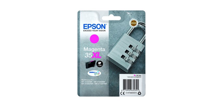 Epson 35XL cartouche haute capacité couleurs pour imprimante jet d'encre