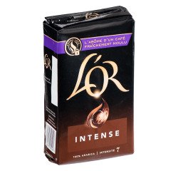 Pak 250g gemalen huiskoffie l'Or Intense 100% arabica