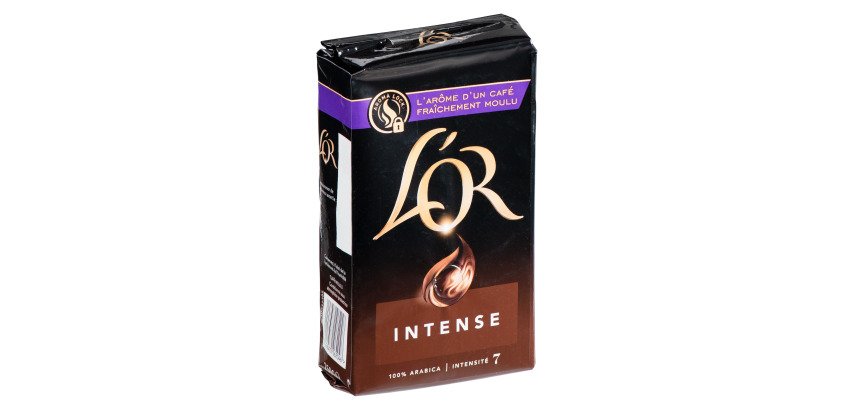 Package, 250g ground coffee "Maison", intense gold 100% Arabica