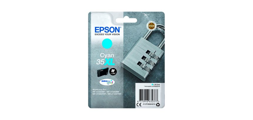 Epson 35XL cartouche haute capacité couleurs pour imprimante jet d'encre