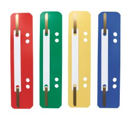 Fástener de archivo Esselte  8 cm, colores surtidos (caja de 100)