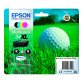 Epson 34XL pack of 4 cartridges 1 black and 3 colors for inkjet printer 