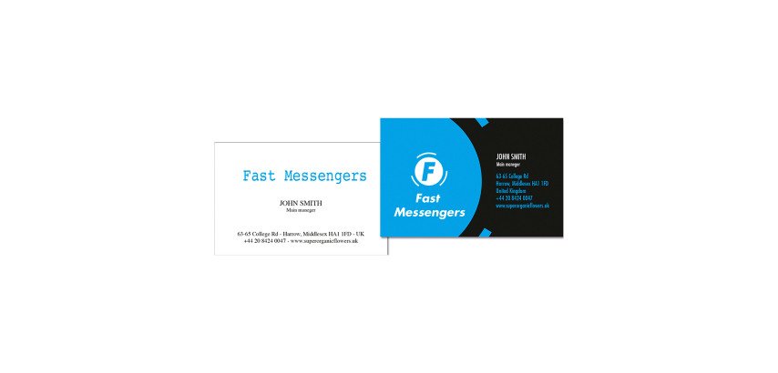 Tarjetas de visita personalizables