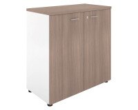Schrank H 88 x B 86 cm weißes Gehäuse 
