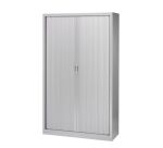 Armoire haute à rideaux monobloc Généric 198 x 120 cm corps aluminium