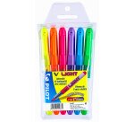 Surligneur Pilot V-Light couleurs assorties - Pochette de 6