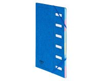 Carpeta clasificadora Extendos con 6 divisiones color