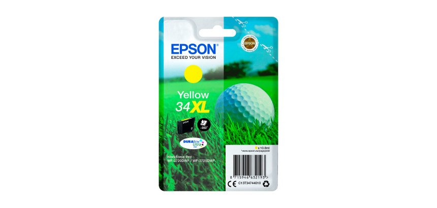 Epson 34XL cartucho original colores separados de alta capacidad (950 páginas)