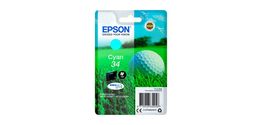 Epson 34 cartouche haute capacité couleurs pour imprimante jet d'encre