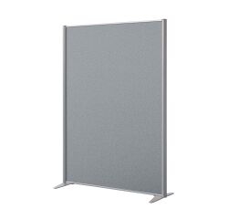 Akoestische scheidingswand B-Zen - Stof - B 122 x H 160 cm - Vaste voet