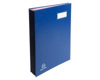 Portafirmas clásico Exacompta 18 divisiones azul