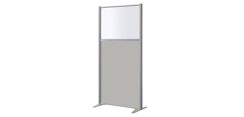 Cloison B-Zen acoustique mixte H160 - L82 cm