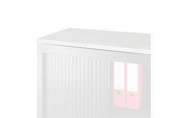 Afwerkingsplaat B 120 x D 45 cm voor metalen kast 
