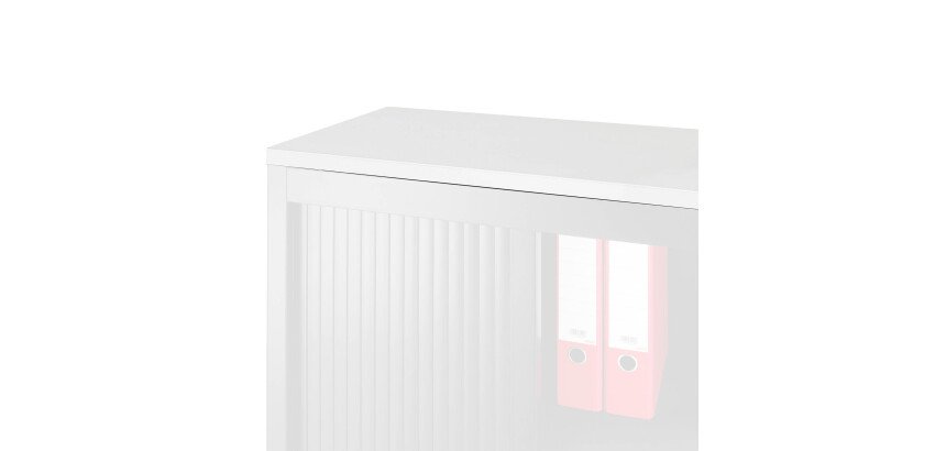 Encimera de madera para armarios metálicos An. 120 x Fon. 45 cm