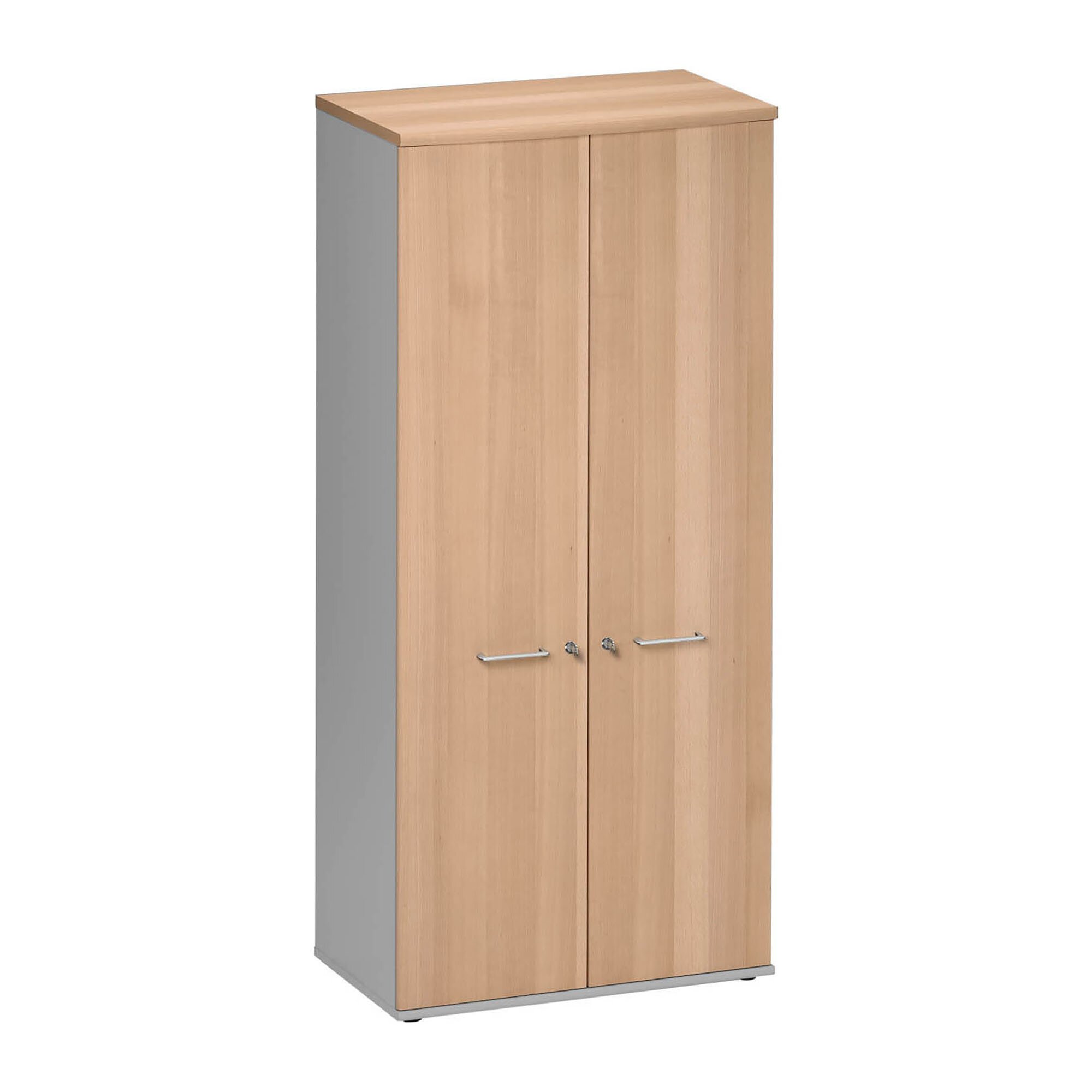 Armoire portes battantes Quarta Plus L 80 cm