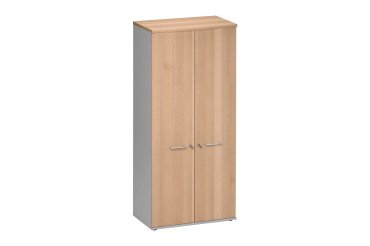 Armoire portes battantes Quarta Plus L 80 cm