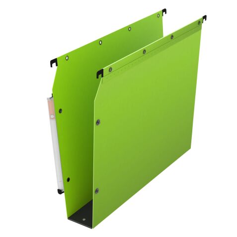 Dossier suspendu plastique pression L'Oblique AZ - fond 50 mm pour armoire