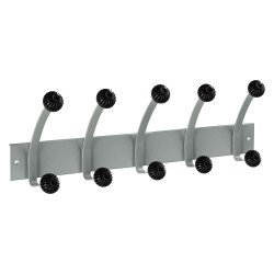 Hakea Rack with 5 Double Metal Knobs