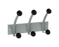 Colgador metal y plástico Hakea - 3 colgadores