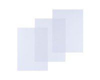 Couverture de reliure plastique 20/100 incolore - Paquet de 100