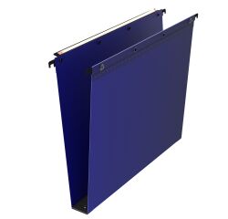 Dossier suspendu plastique pression L'Oblique AZ - fond 30 mm pour tiroirs