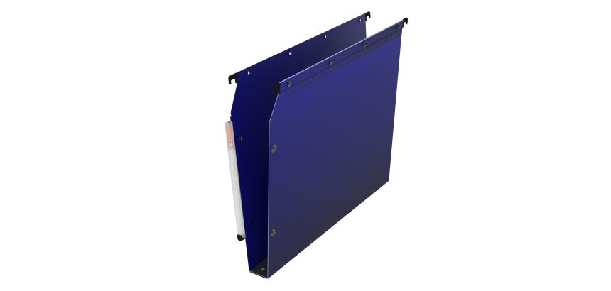 Dossier suspendu plastique pression L'Oblique AZ fond 30 mm pour armoire