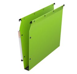 Dossier suspendu plastique pression L'Oblique AZ fond 30 mm pour armoire
