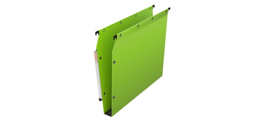 Dossier suspendu plastique pression L'Oblique AZ fond 30 mm pour armoire