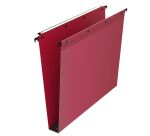 Dossier suspendu plastique pression L'Oblique AZ - fond 30 mm pour tiroirs