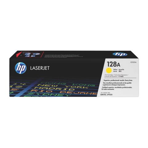 HP 128A CE322A Tóner Original amarillo