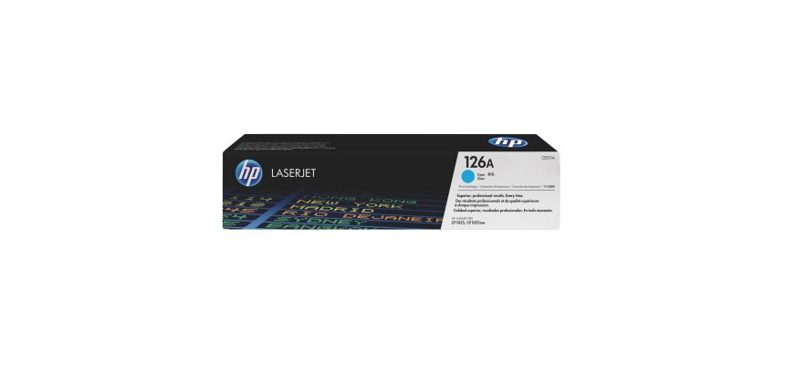 HP 126A CE31xA Toner couleurs séparées pour imprimante laser