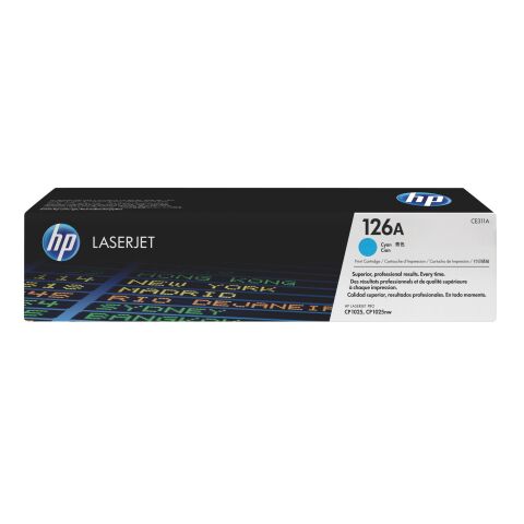 HP 126A CE311A Tóner Original cian (1000 páginas)
