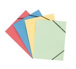 Chemise à élastique 3 rabats Oxford 24 x 32 cm dos 2 cm - Paquet de 50