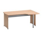 Bureau compact Quarta Plus L 160 cm piètement plein bois