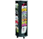 Présentoir mobile colonne 40 cases